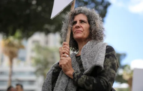 staking betoging openbare diensten feministen