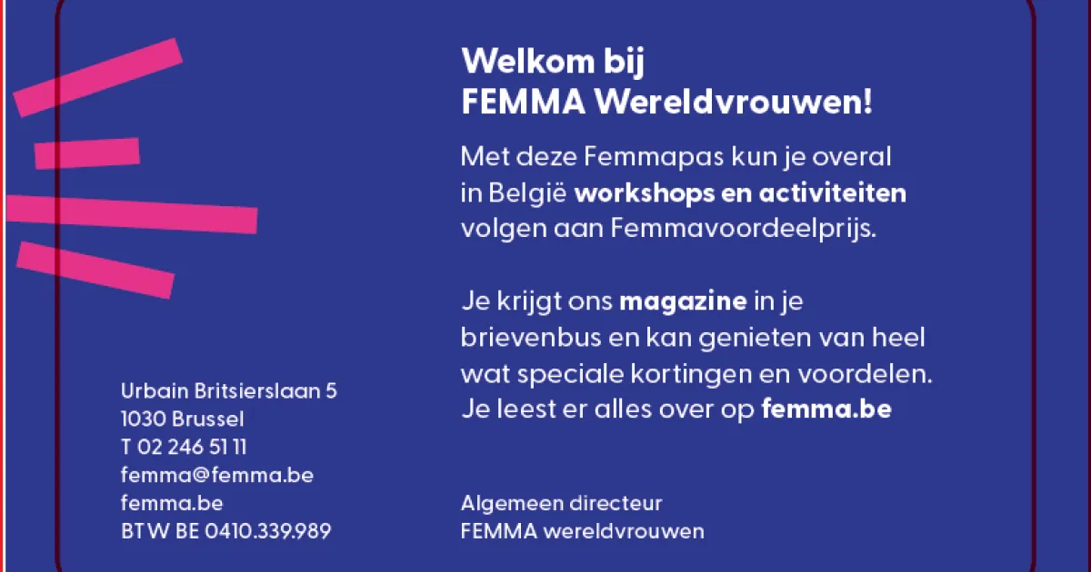 Standaard lidmaatschap | Femma