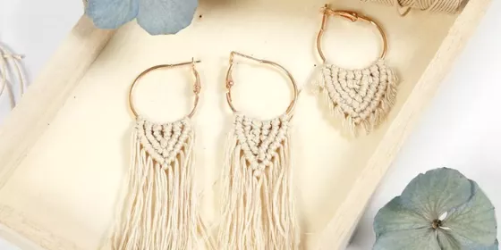 Macramé hangers