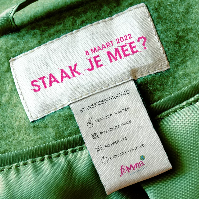 staking-internationale-vrouwendag Staking-internationale-vrouwendag