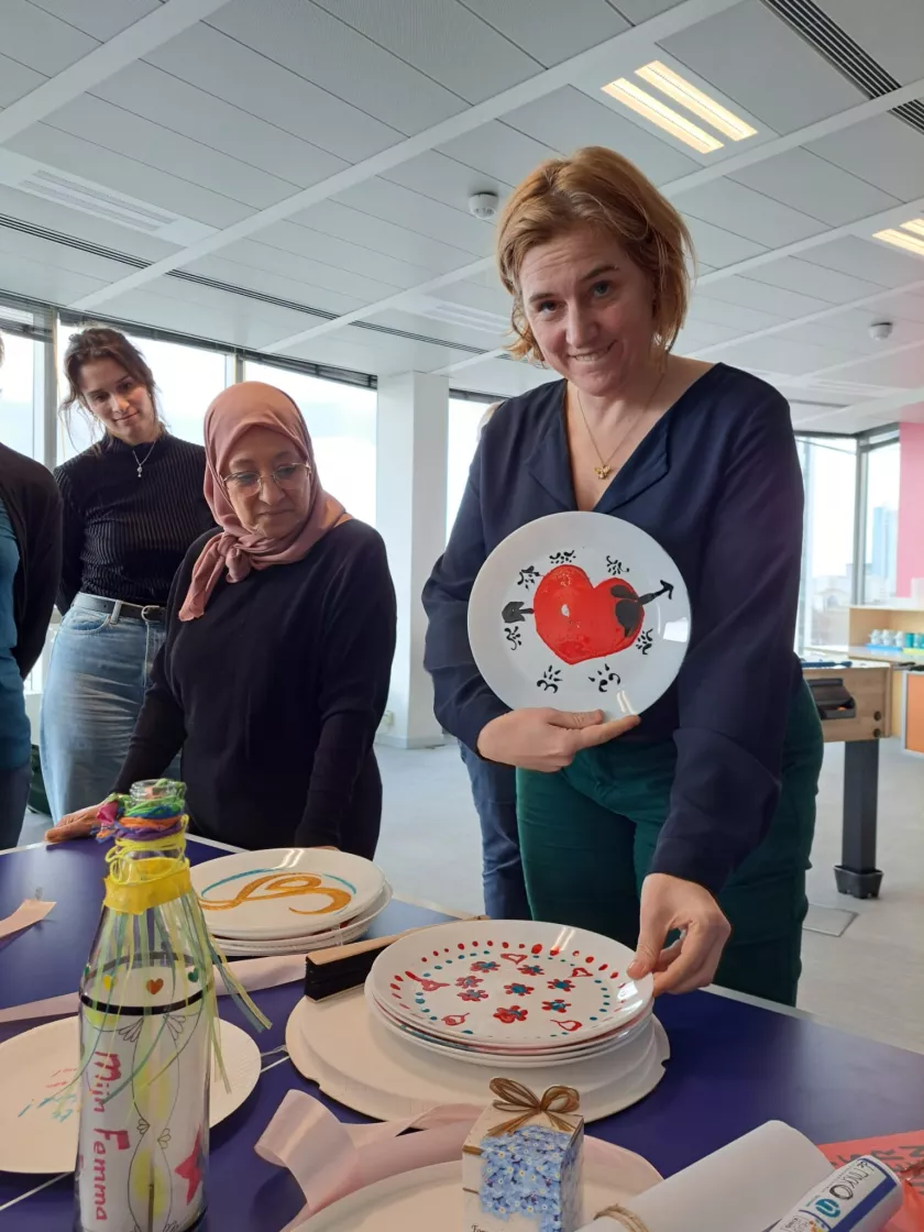 Femma op bezoek bij Elke Van den Brandt