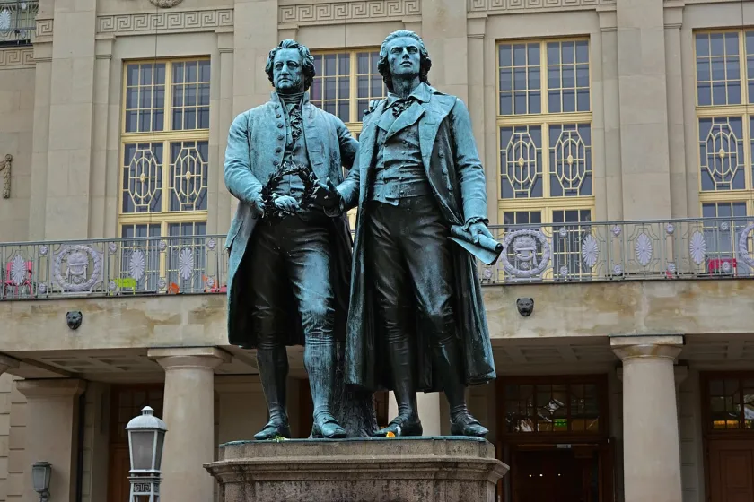 Goethe en Schiller