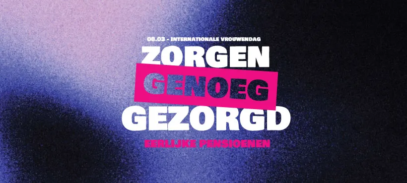 zorgen genoeg genoeg gezorgd
